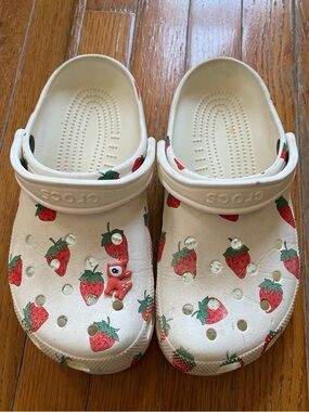 Strawberry crocs